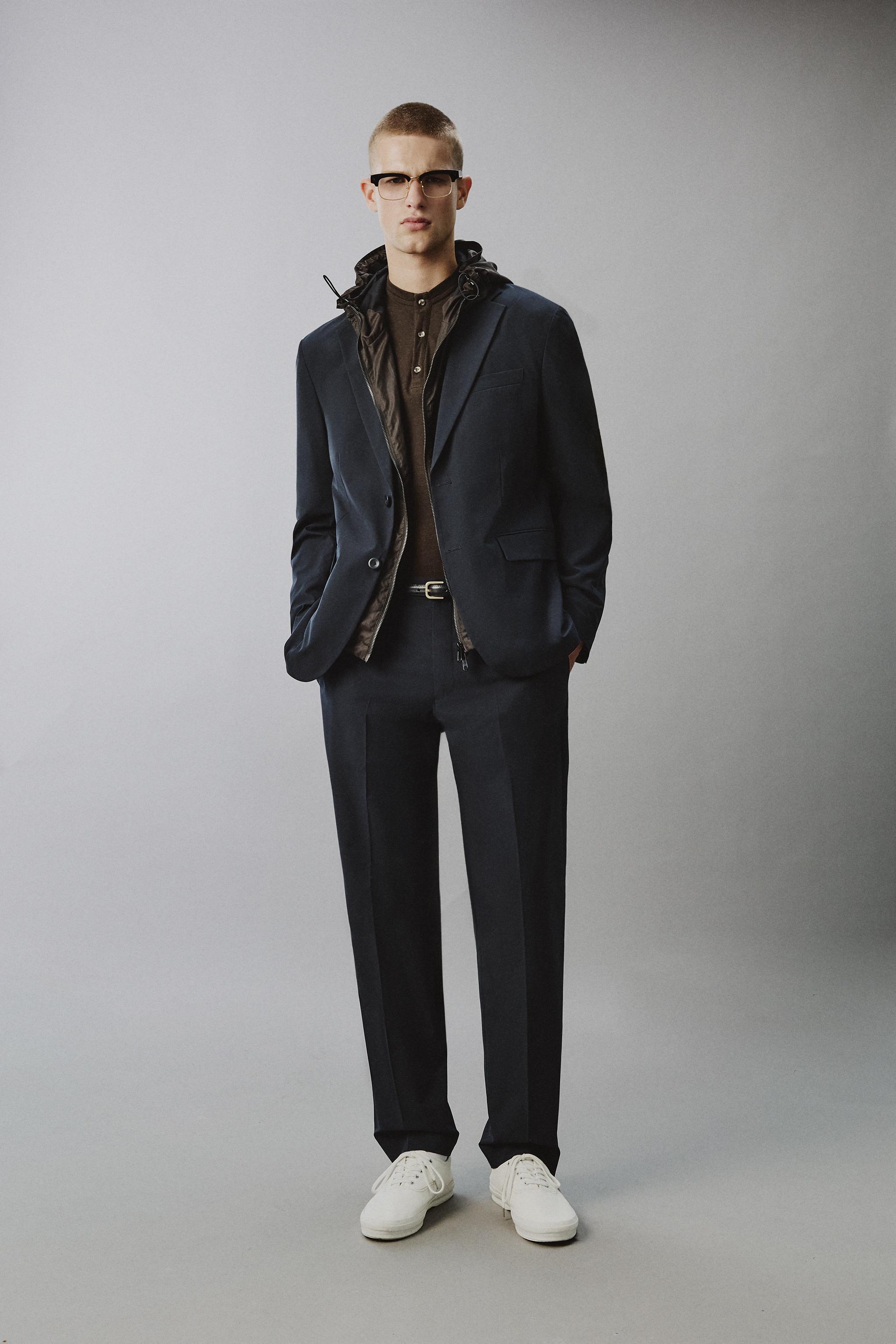 VESTE DE COSTUME TECHNIQUE INFROISSABLE